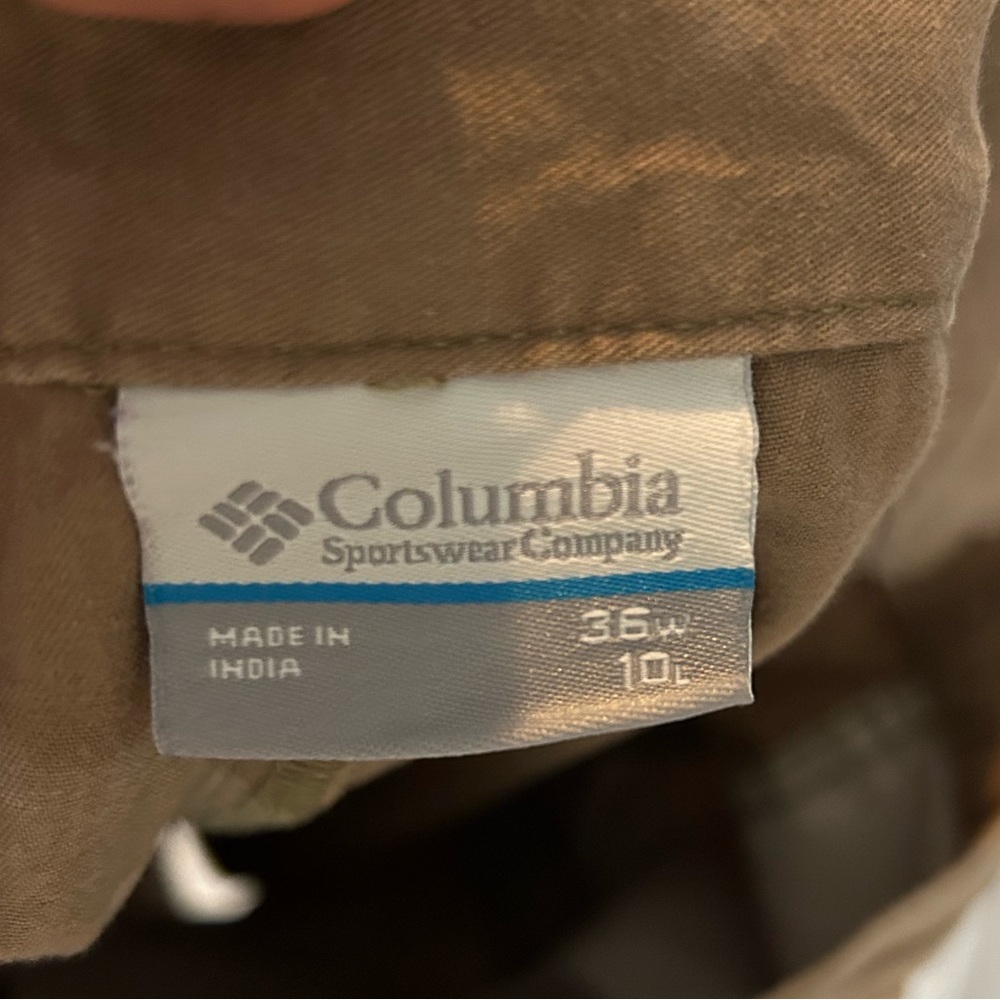 Columbia Men’s Cargo Shorts Size 36 W/ 10L - Picture 6 of 8